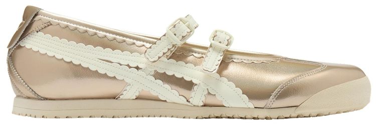 Onitsuka Tiger Wmns Mexico 66 TGRS Metallic Pack   Champagne Cream