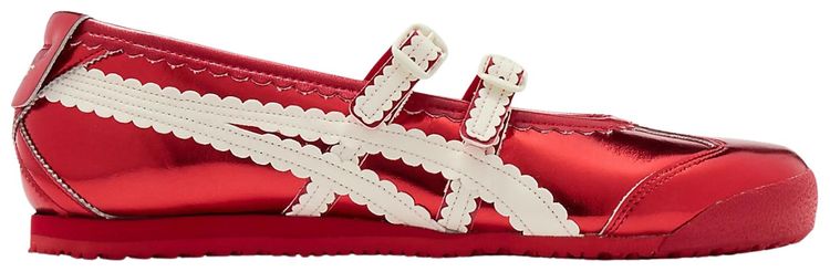 Onitsuka Tiger Wmns Mexico 66 TGRS Metallic Pack   Classic Red Cream
