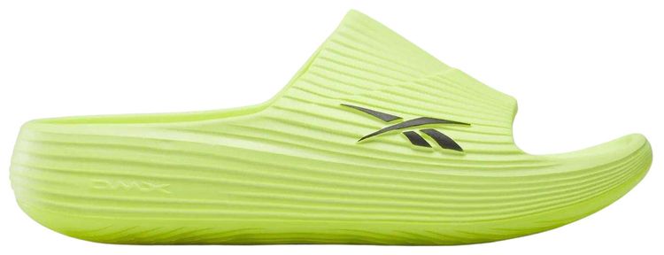 Reebok DMX Recovery Slides Digital Lime Black