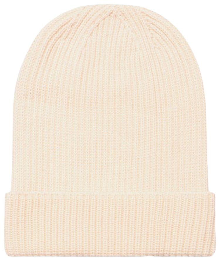 The Elder Statesman Statesman Beanie Cream