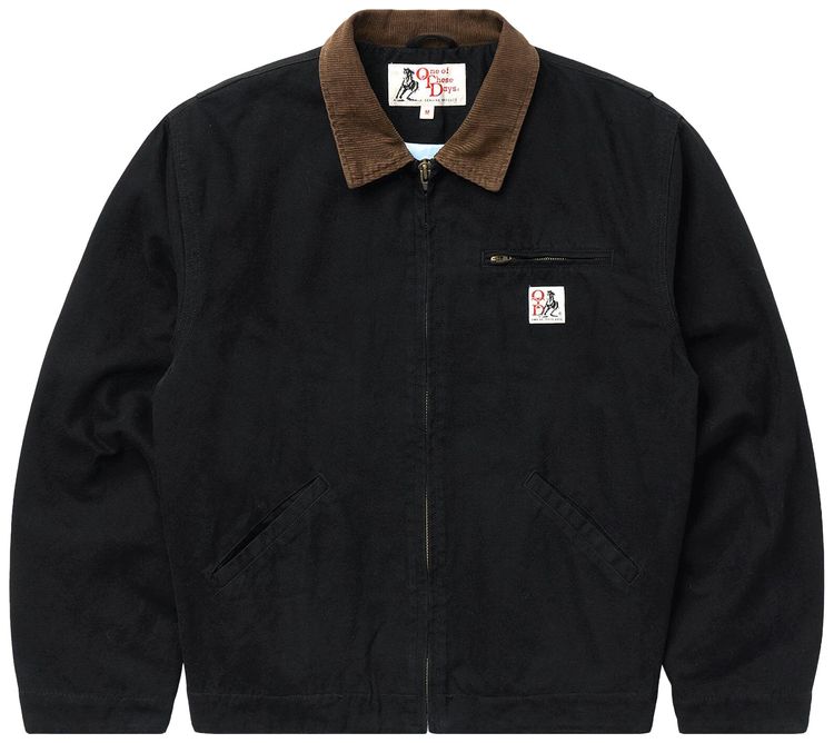 One Of These Days Canvas Prairie Jacket Washed Black