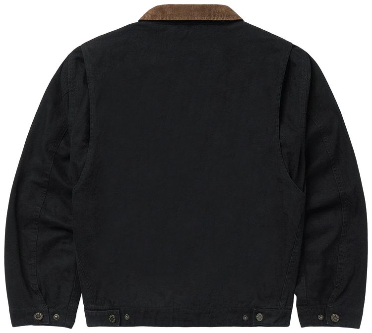One Of These Days Canvas Prairie Jacket Washed Black