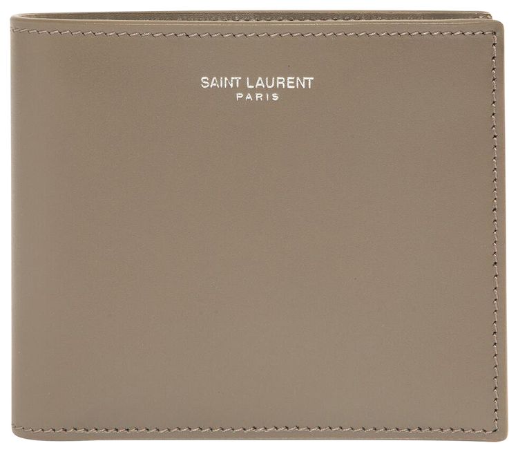 Saint Laurent East West Wallet Plaza Taupe
