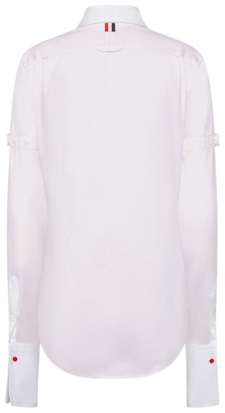 Thom Browne Classic Fit Long Sleeve PC Shirt Light Pink