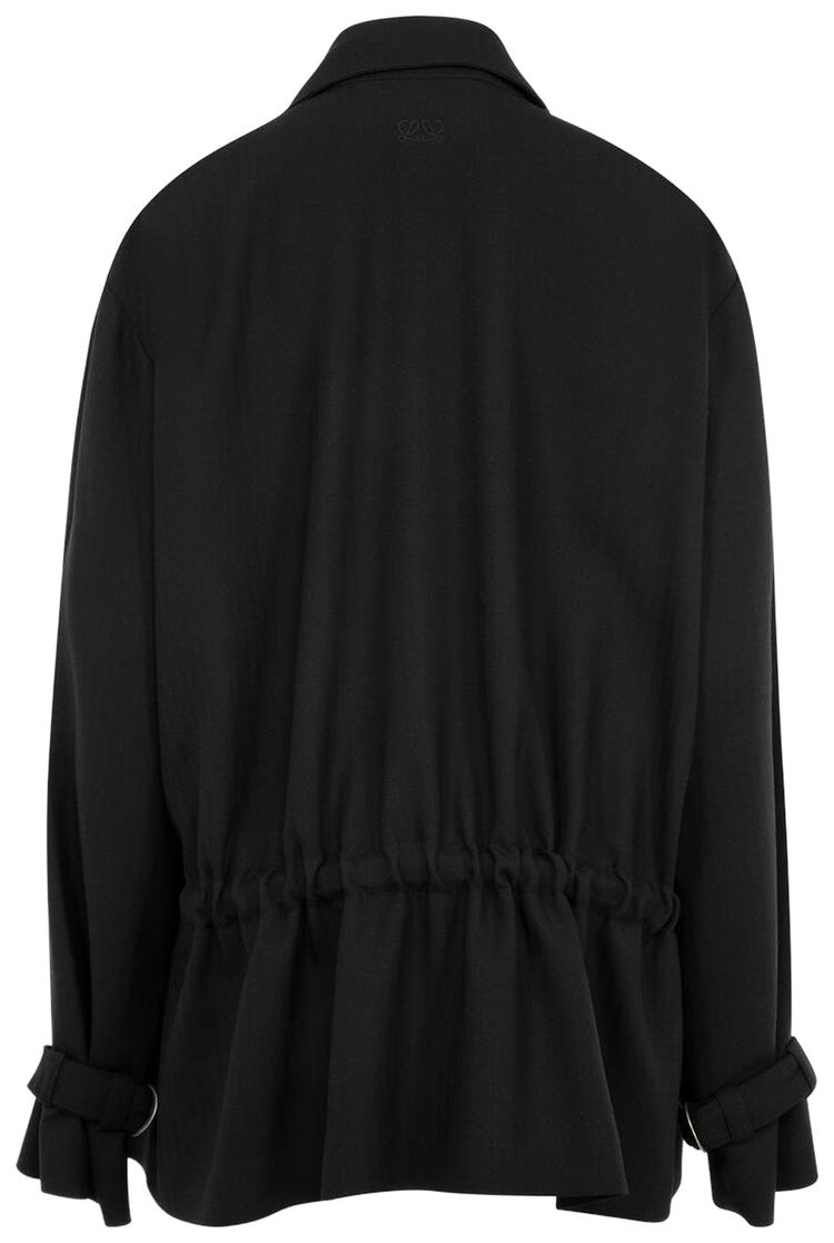 Loewe Belted Jacket Black