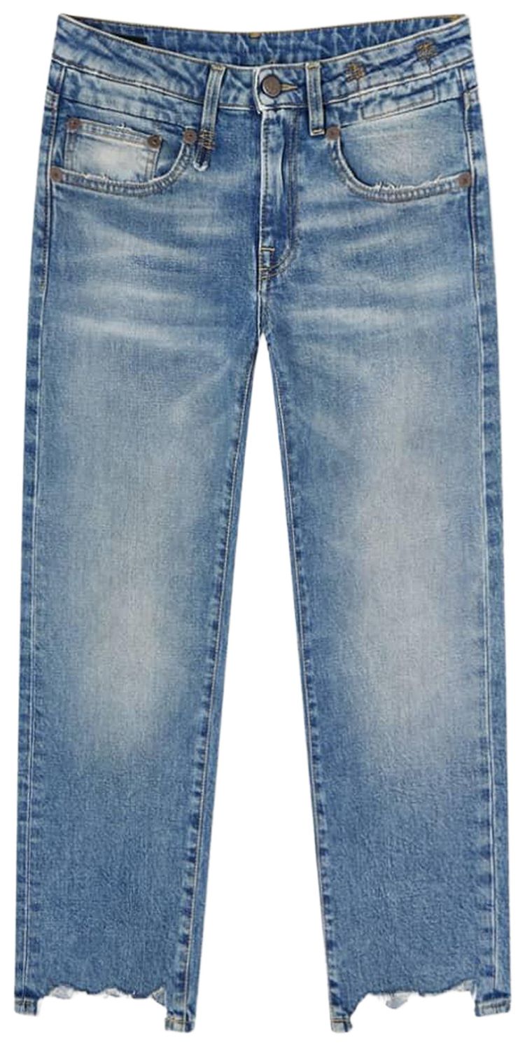 R13 Boy Straight With Rips Jasper Stretch
