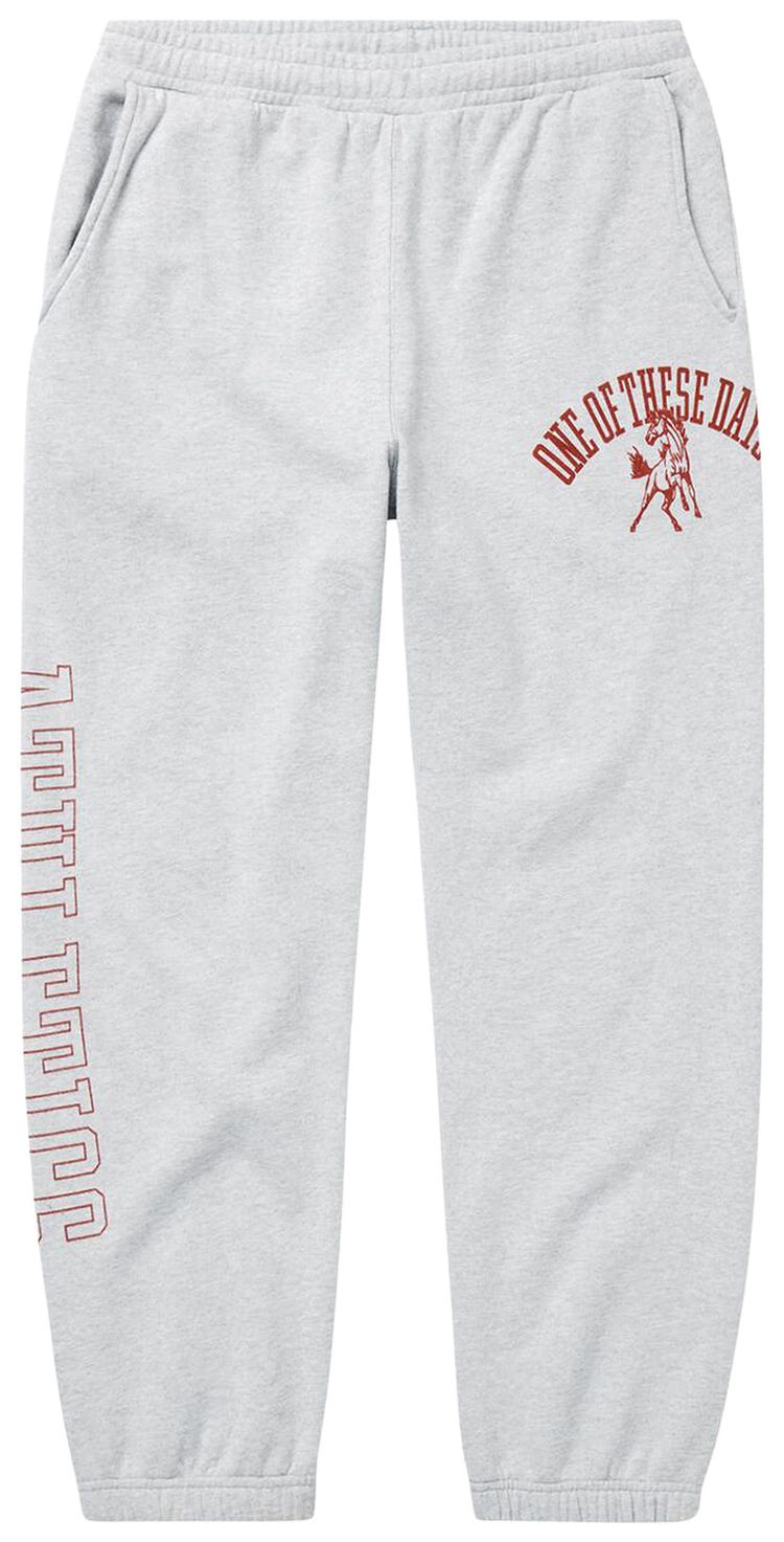 One Of These Days Mustang Athletics Sweatpant Heather Grey