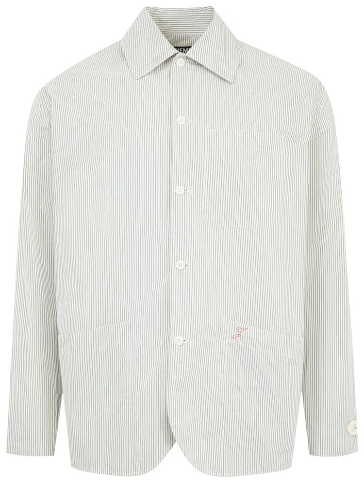 Jacquemus La Veste Boutis Jacquard Thin Stripes