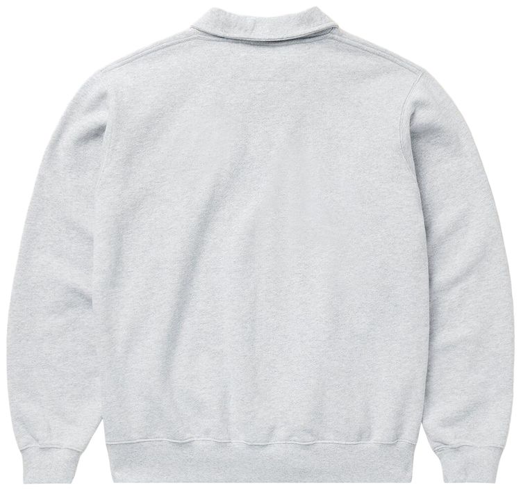 One Of These Days Mustang Athletics Quarter Zip Heather Grey