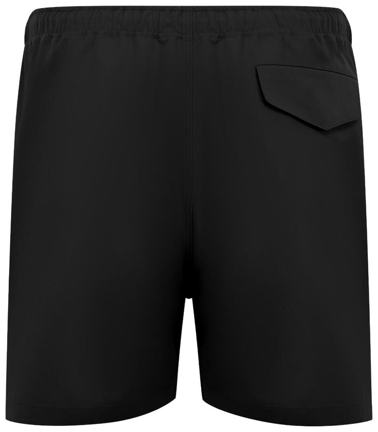 Auralee Wool Max Canvas Shorts Black