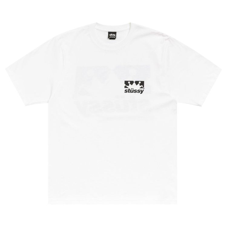 Stussy Box Crown Tee White