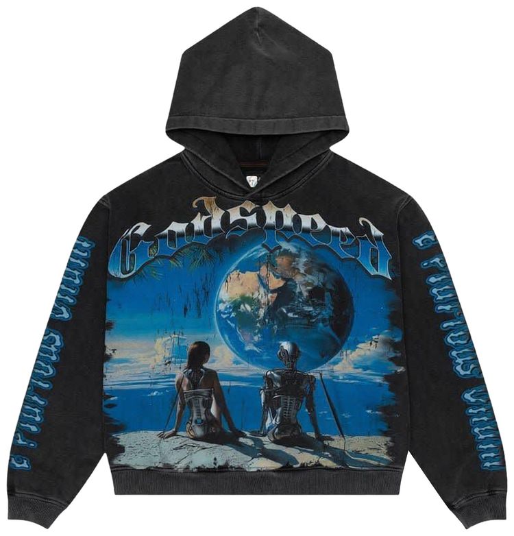 Godspeed Artificial Love Hoodie Black Wash