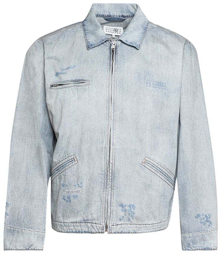 MM6 Maison Margiela Sports Jacket Light Blue
