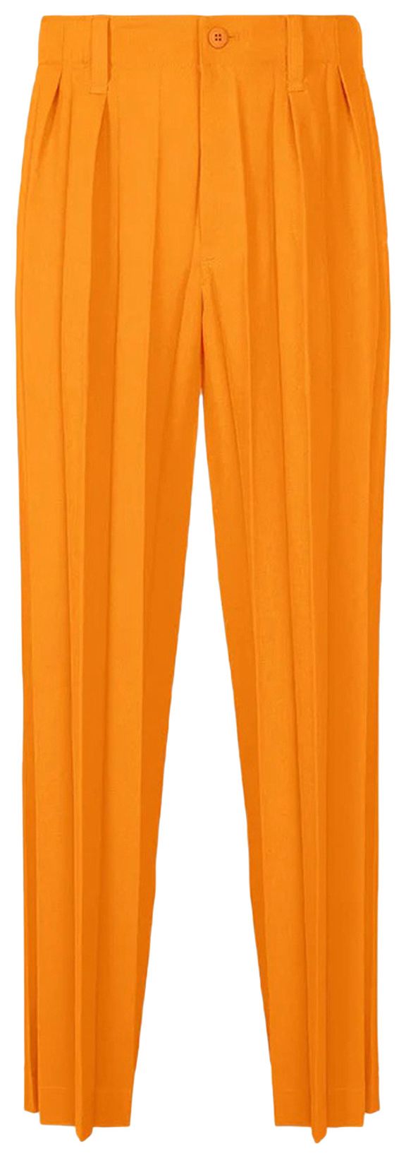 Homme Plisse Issey Miyake Edge Ensemble Orange