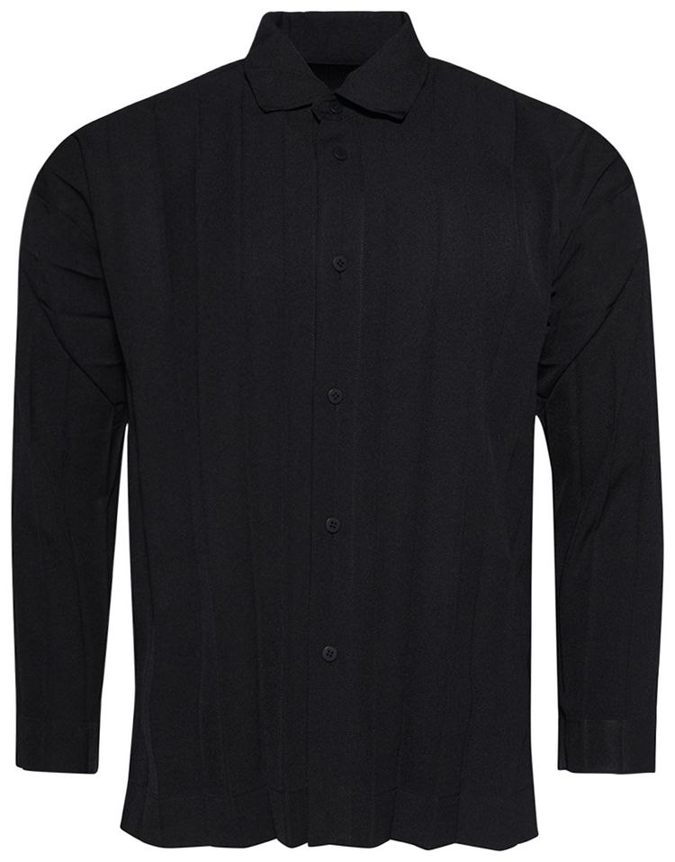 Homme Plisse Issey Miyake Edge Ensemble Black