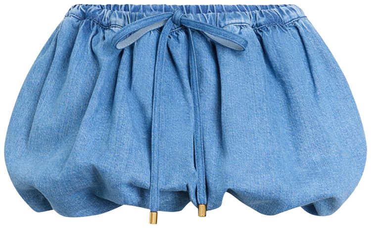 Patou Volume Mini Skirt Heritage Blue Wash