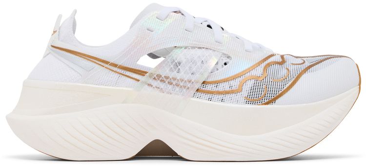 Saucony Wmns Endorphin Elite White Gold