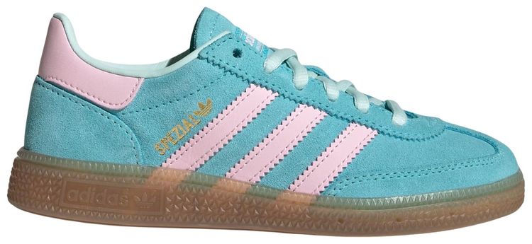 adidas Originals Handball Spezial Little Kid Pulse Aqua Clear Pink Gum