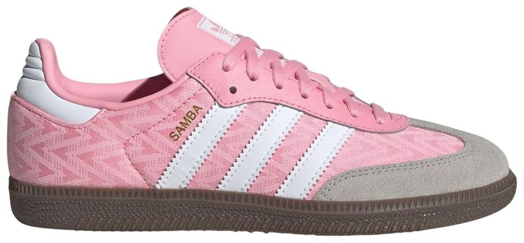 adidas Samba OG Big Kid Light Pink Cloud White Gum