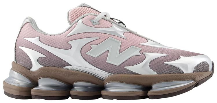 New Balance ABZORB 2000 Silver Metallic Orb Pink Cortado