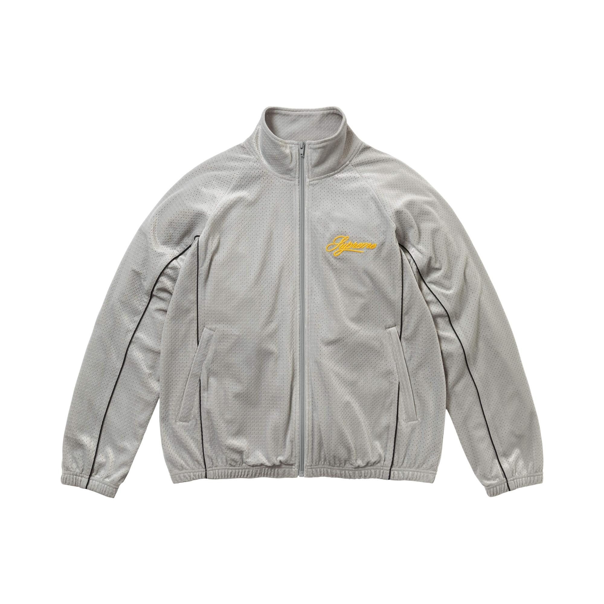 Velour Supreme velour zip up jacket Track Pant Mesh Track Jacket 