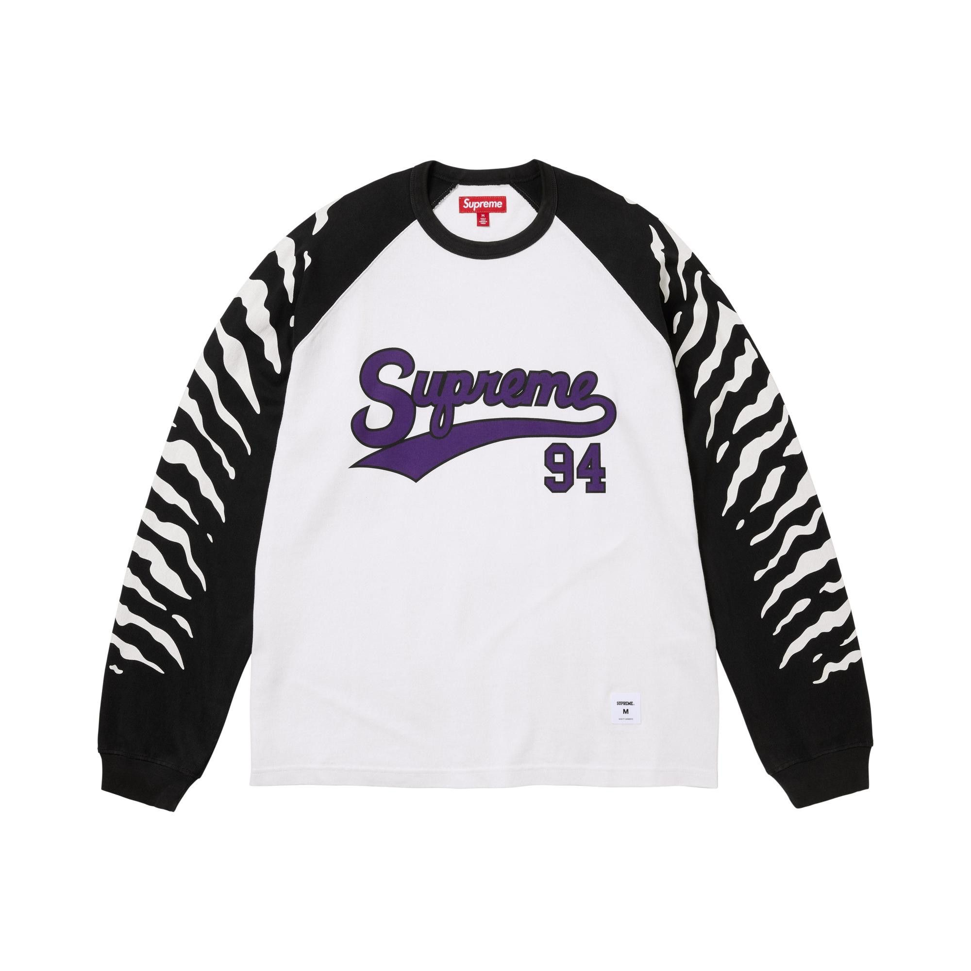 Buy Supreme Tiger Raglan Long-Sleeve Top 'White' - SS26KN37 WHITE