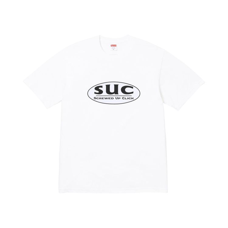 Supreme x Dj Screw Suc Tee White