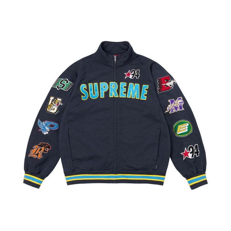 Buy Supreme Mascots Zip Up Sweatshirt 