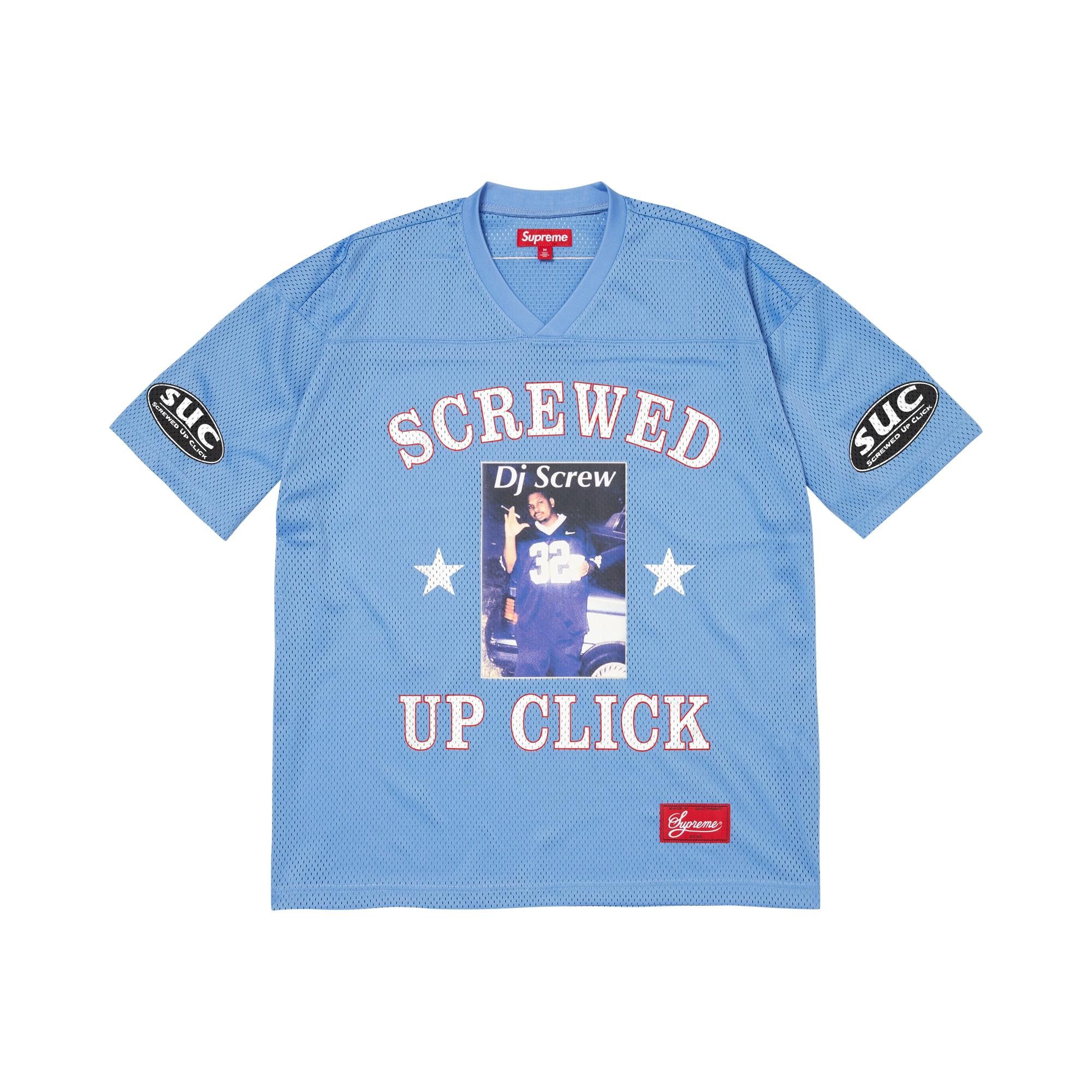 Buy Supreme x Dj Screw Jersey 'Light Blue' - SS26KN69 LIGHT BLUE