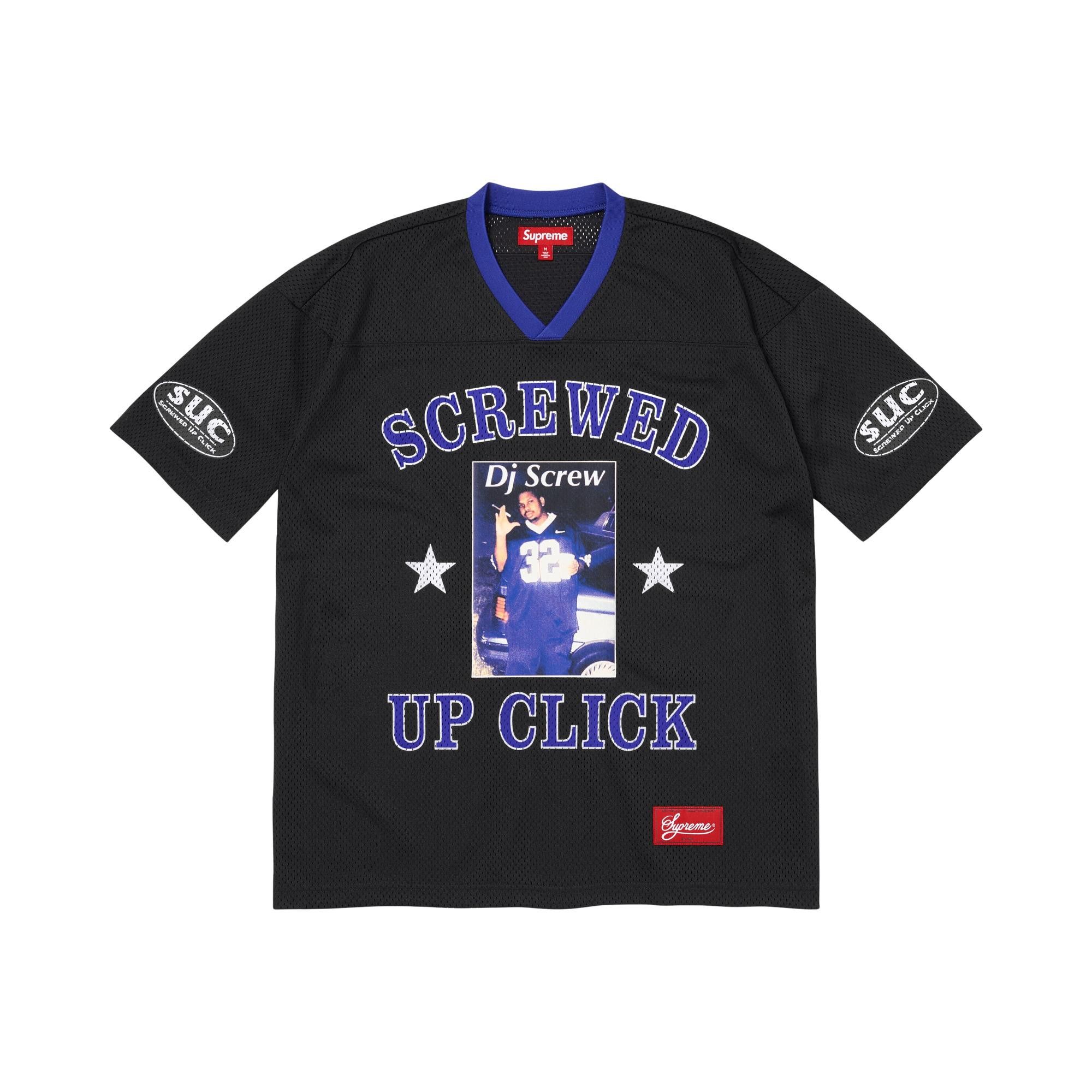 Buy Supreme x Dj Screw Jersey 'Black' - SS26KN69 BLACK | GOAT