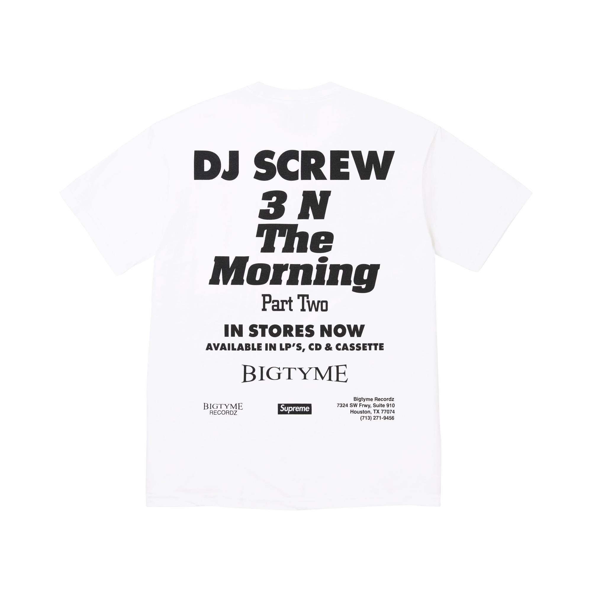 Buy Supreme x Dj Screw Suc Tee 'White' - SS26T2 WHITE | GOAT