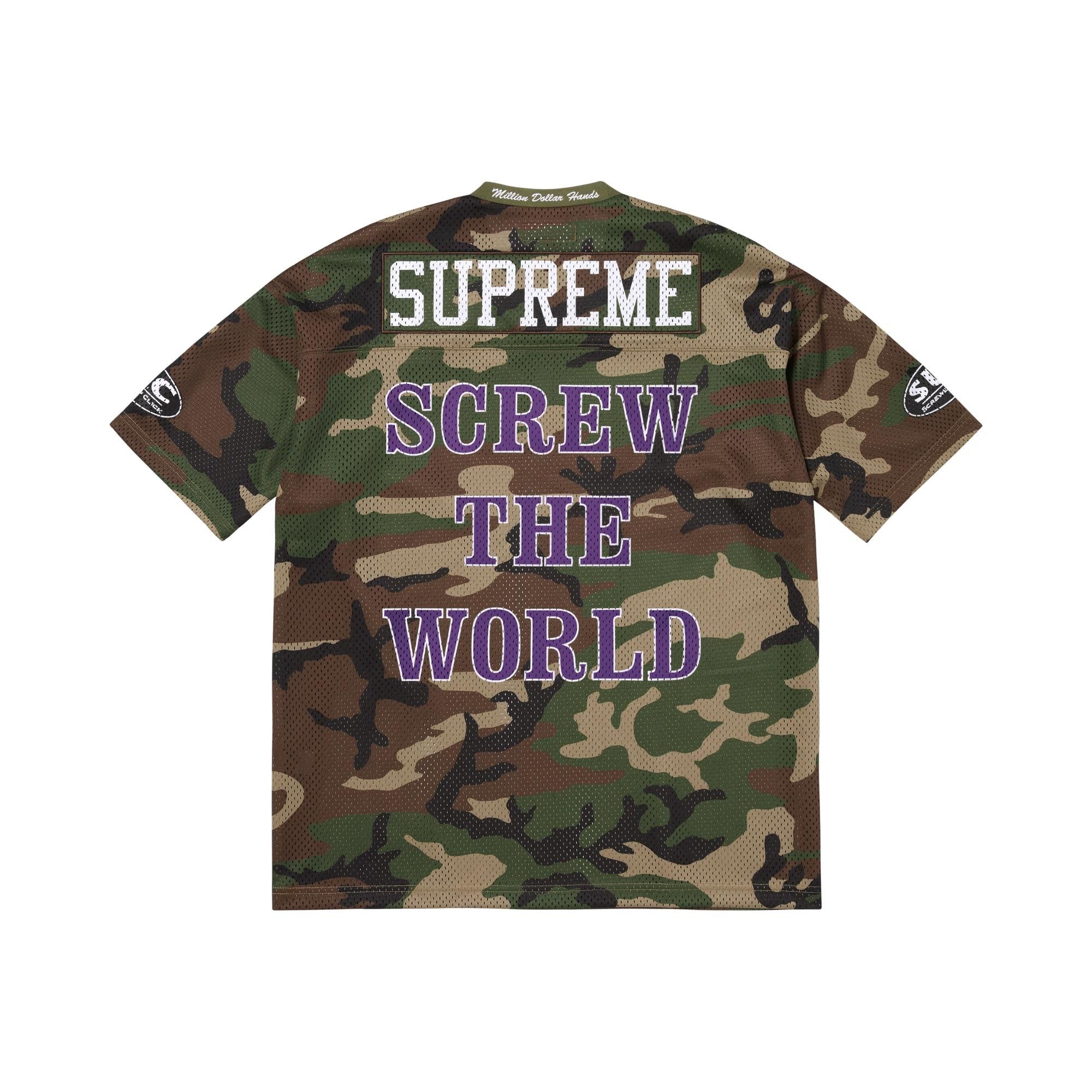 Buy Supreme x Dj Screw Jersey 'Woodland Camo' - SS26KN69 WOODLAND