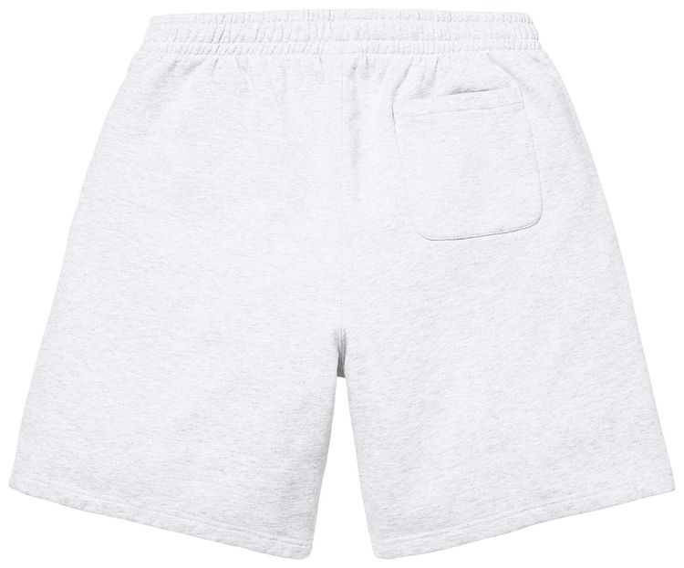 Supreme Small Box Sweatshort Ash Grey