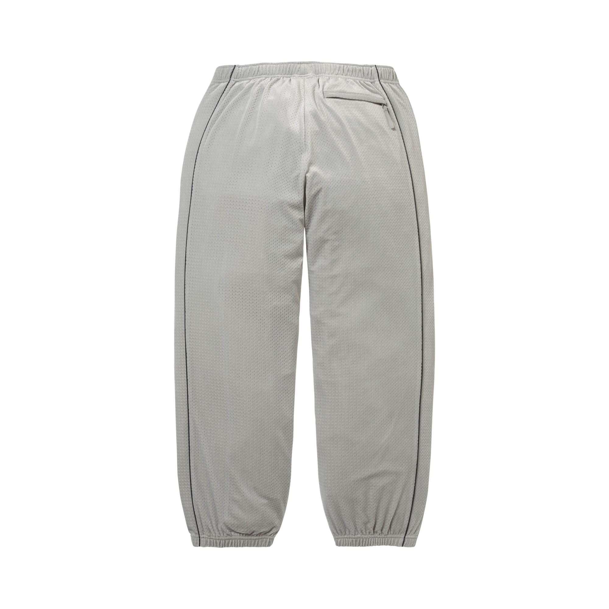 Buy Supreme Velour Mesh Track Pant 'Silver' - SS26P14 SILVER | GOAT