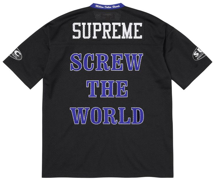 Supreme x Dj Screw Jersey Black
