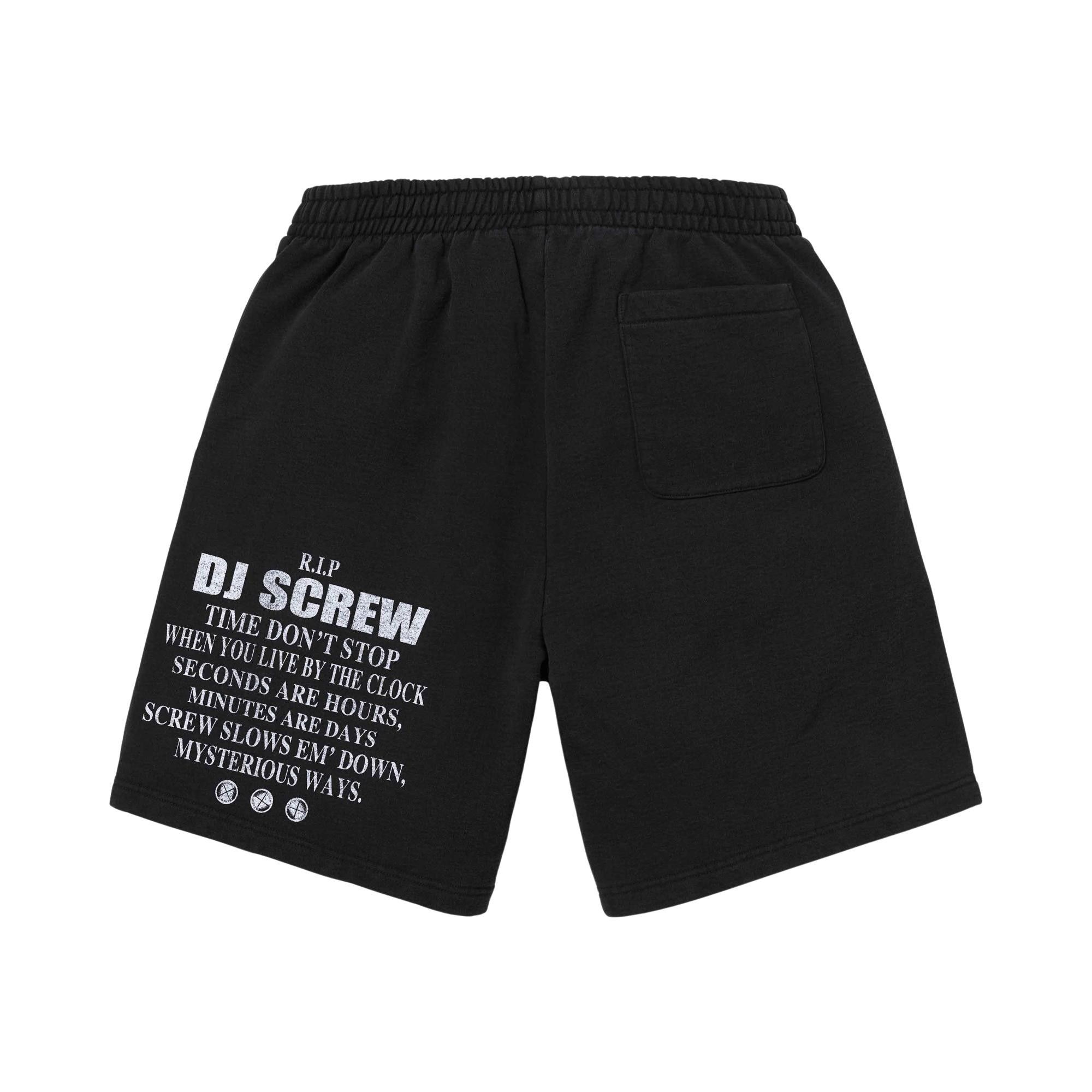 Buy Supreme x Dj Screw Sweatshort 'Black' - SS26SH30 BLACK | GOAT