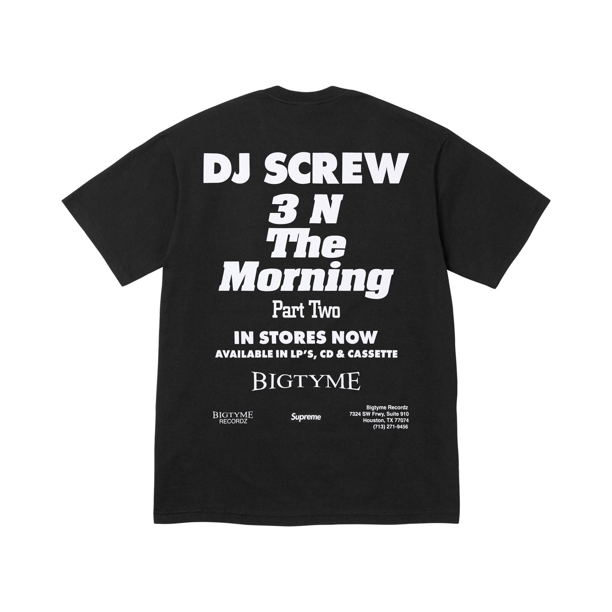 Buy Supreme x Dj Screw Suc Tee 'Black' - SS26T2 BLACK | GOAT
