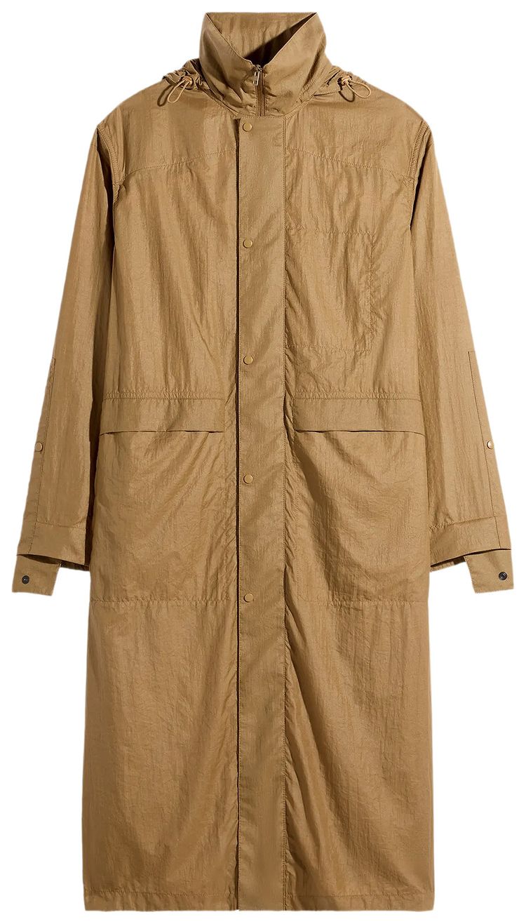 Lemaire Hooded Raincoat Cardamom