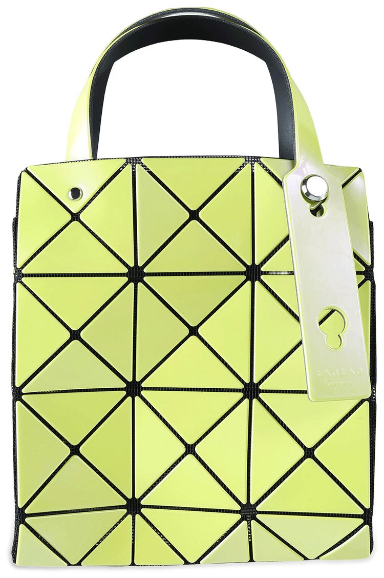 Bao Bao Issey Miyake Carat Small Top Handle Yellow