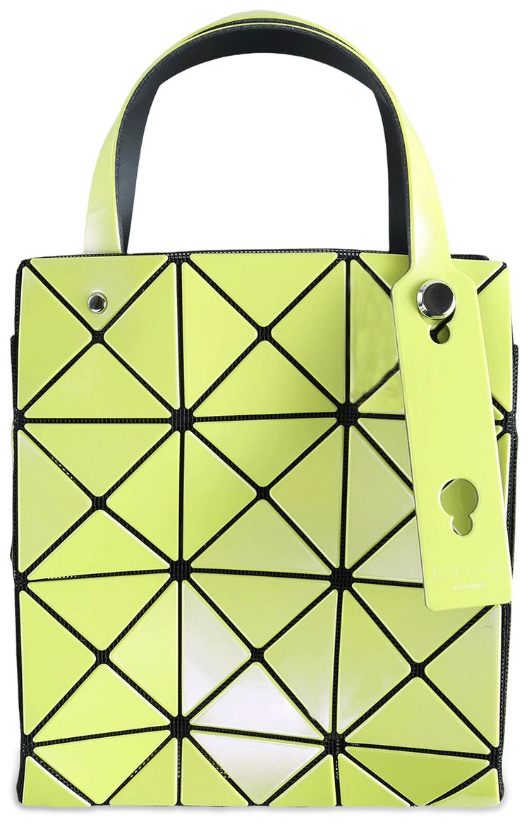 Bao Bao Issey Miyake Carat Small Top Handle Yellow