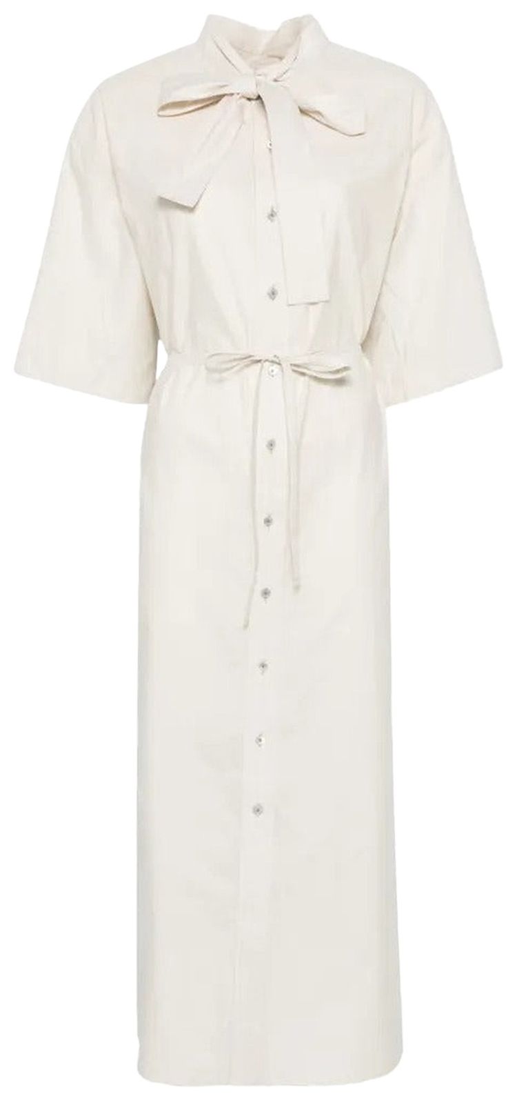 Lemaire Reversible Tube Dress Light Cream