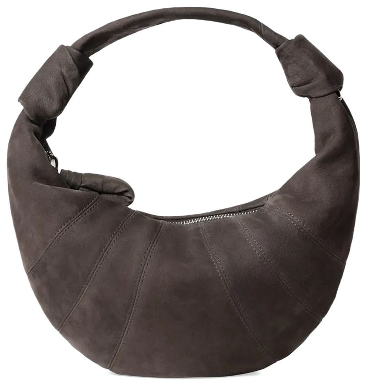 Lemaire Mini Fortune Croissant Bag Ebony Brown
