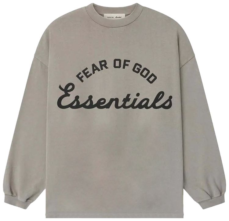 Fear of God Essentials 90s Long Sleeve Tee Faded Seal