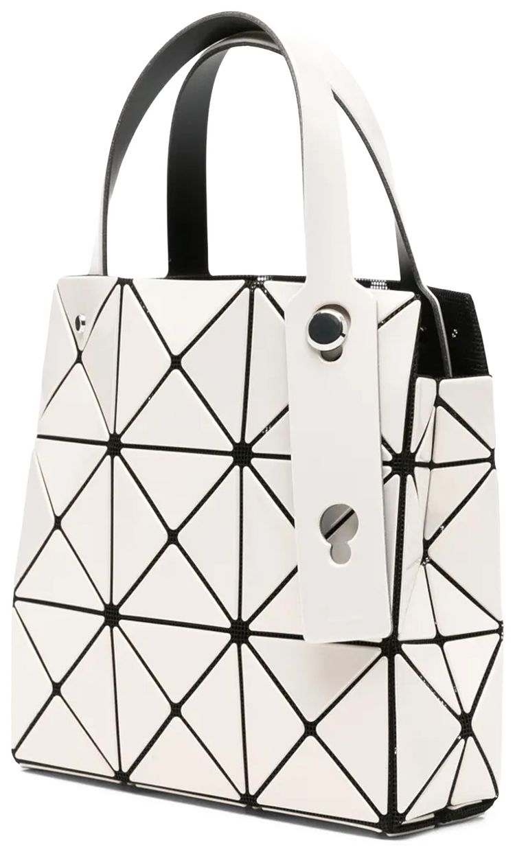 Bao Bao Issey Miyake Carat Small Top Handle Light Beige