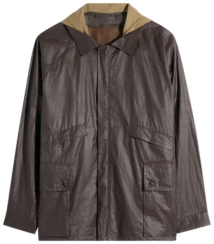 Lemaire Detachable Rain Jacket Bronze