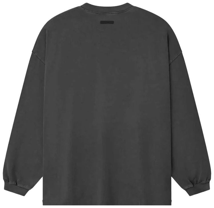 Fear of God Essentials Campus 90s Long Sleeve Tee Faded Black