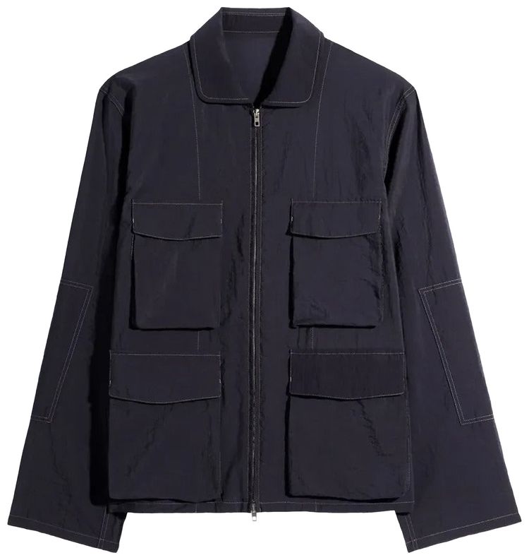 Lemaire 3D Pocket Jacket Squid Ink