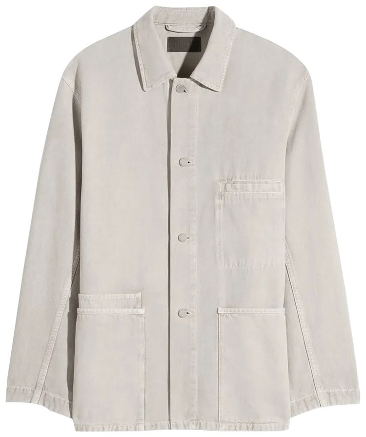 Lemaire Utility Overshirt Moonstone