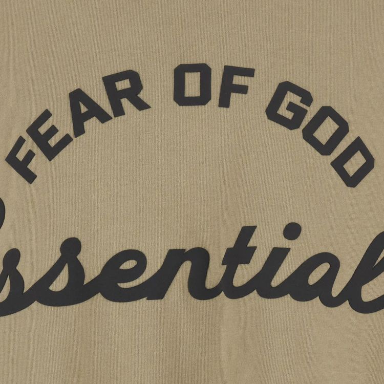 Fear of God Essentials 90s Short Sleeve Tee Faded Dune
