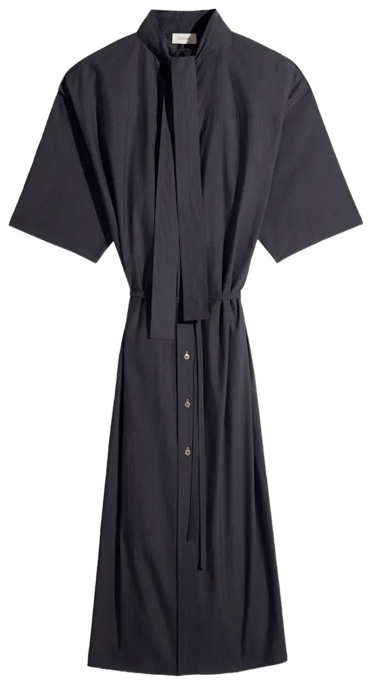 Lemaire Reversible Tube Dress Squid Ink